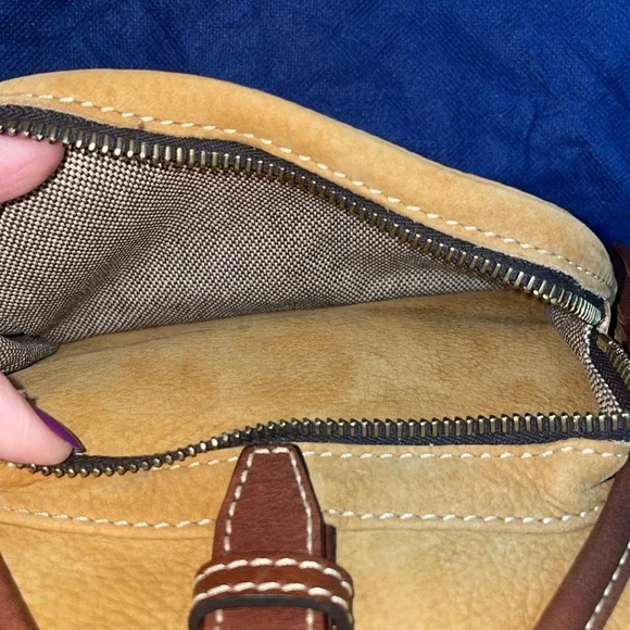 Dooney & Bourke Medium Nubuck Drawstring Backpack - Picture 9 of 16